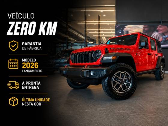 JEEP WRANGLER 2.0 TURBO GASOLINA RUBICON 4P 4X4 AT8